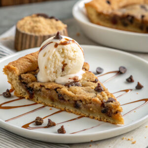 cookie pie a la mode