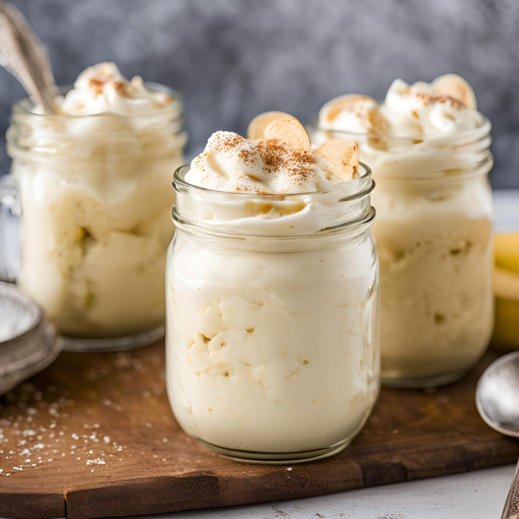 eggnog banana pudding