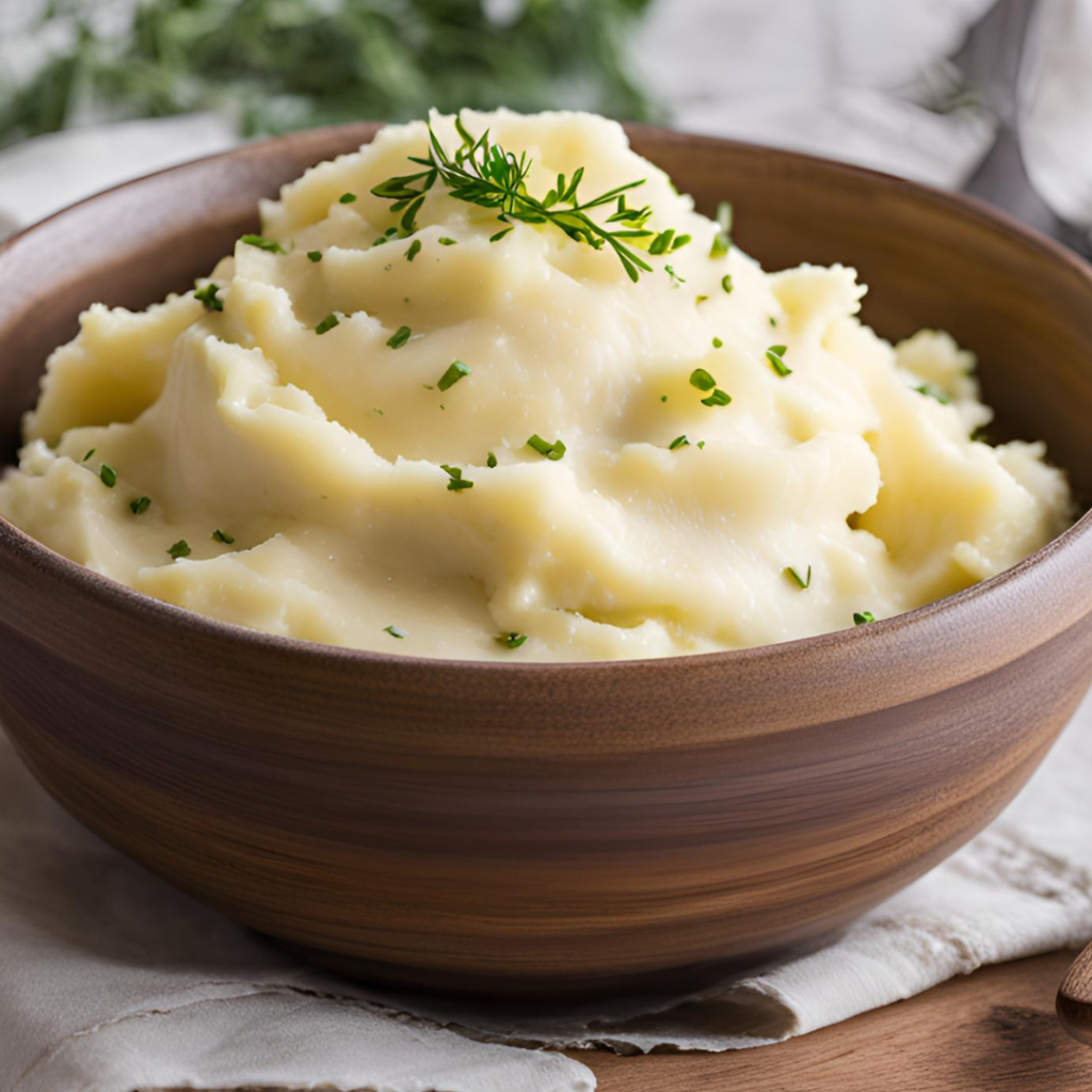 creamy garlic mashed potatoes