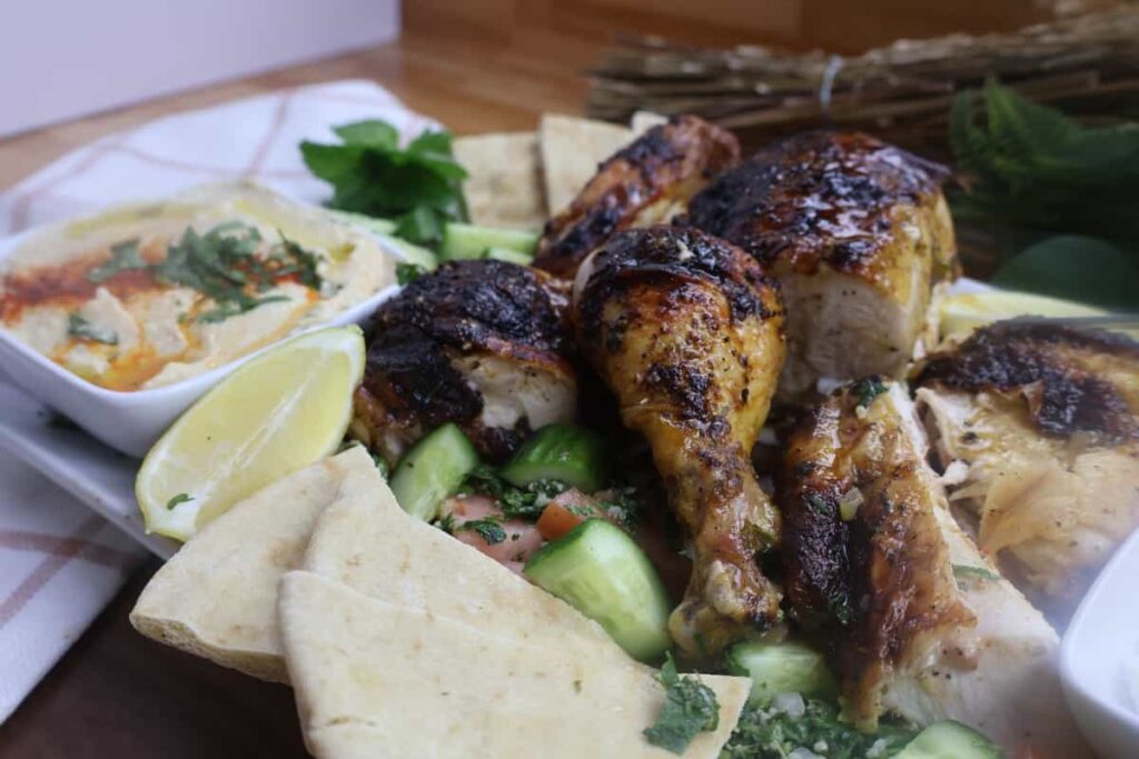 shawarma whole chicken cut up 