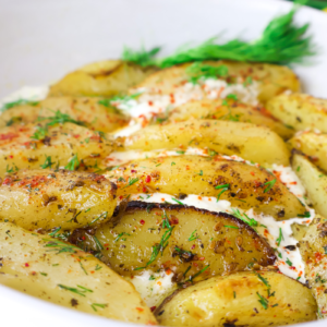 lemon zaatar potatoes