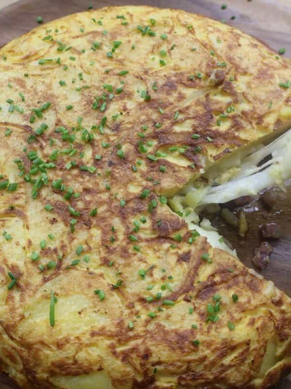 Spanish Omelette with Pancetta