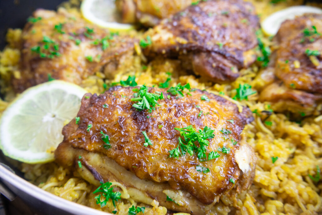 one pot chicken and rice