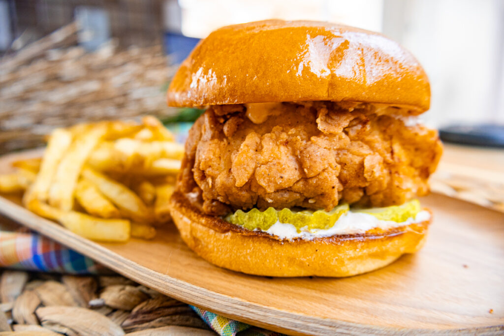 crispy chicken sandwich