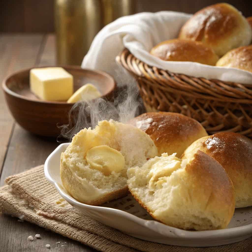 fluffy dinner rolls