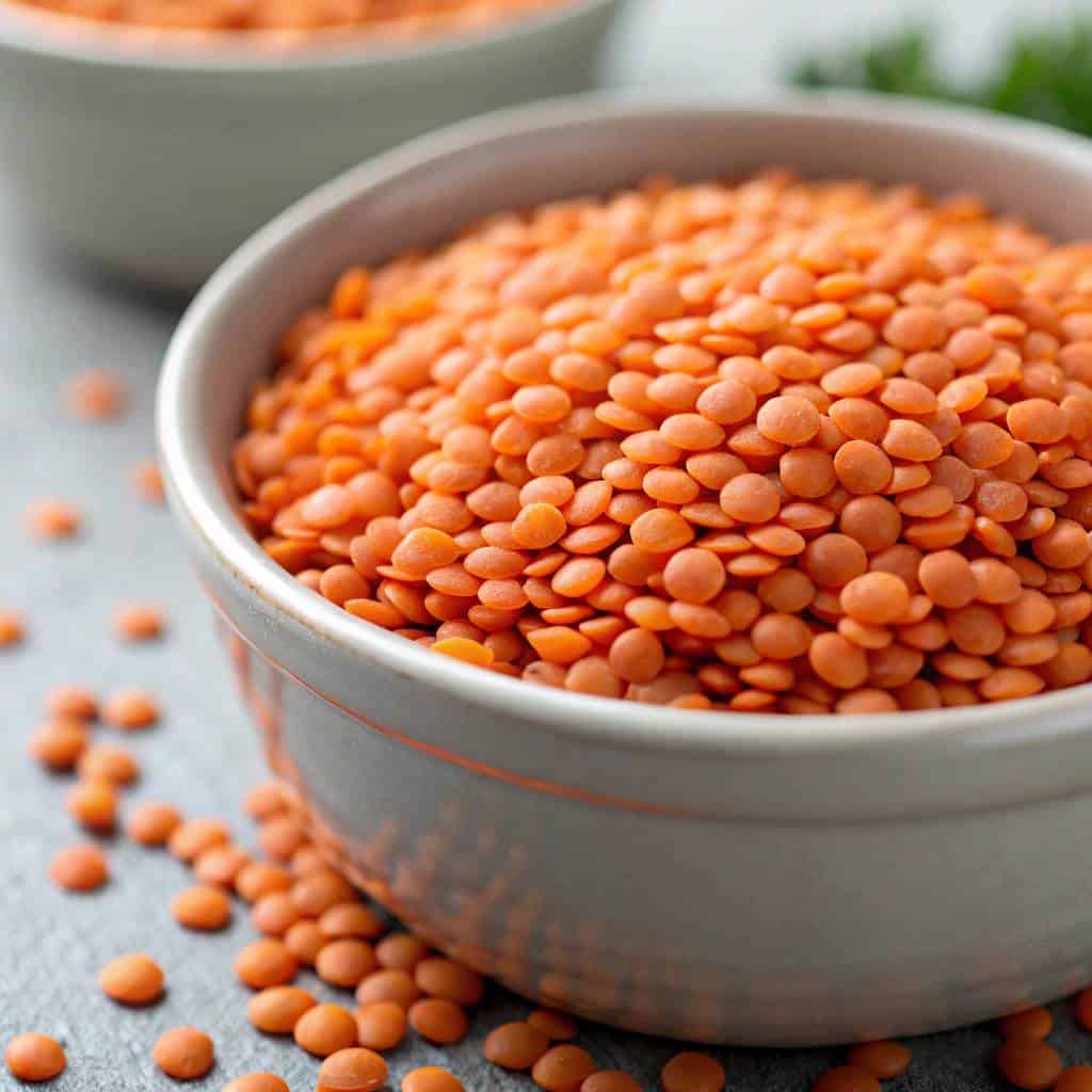 red lentils